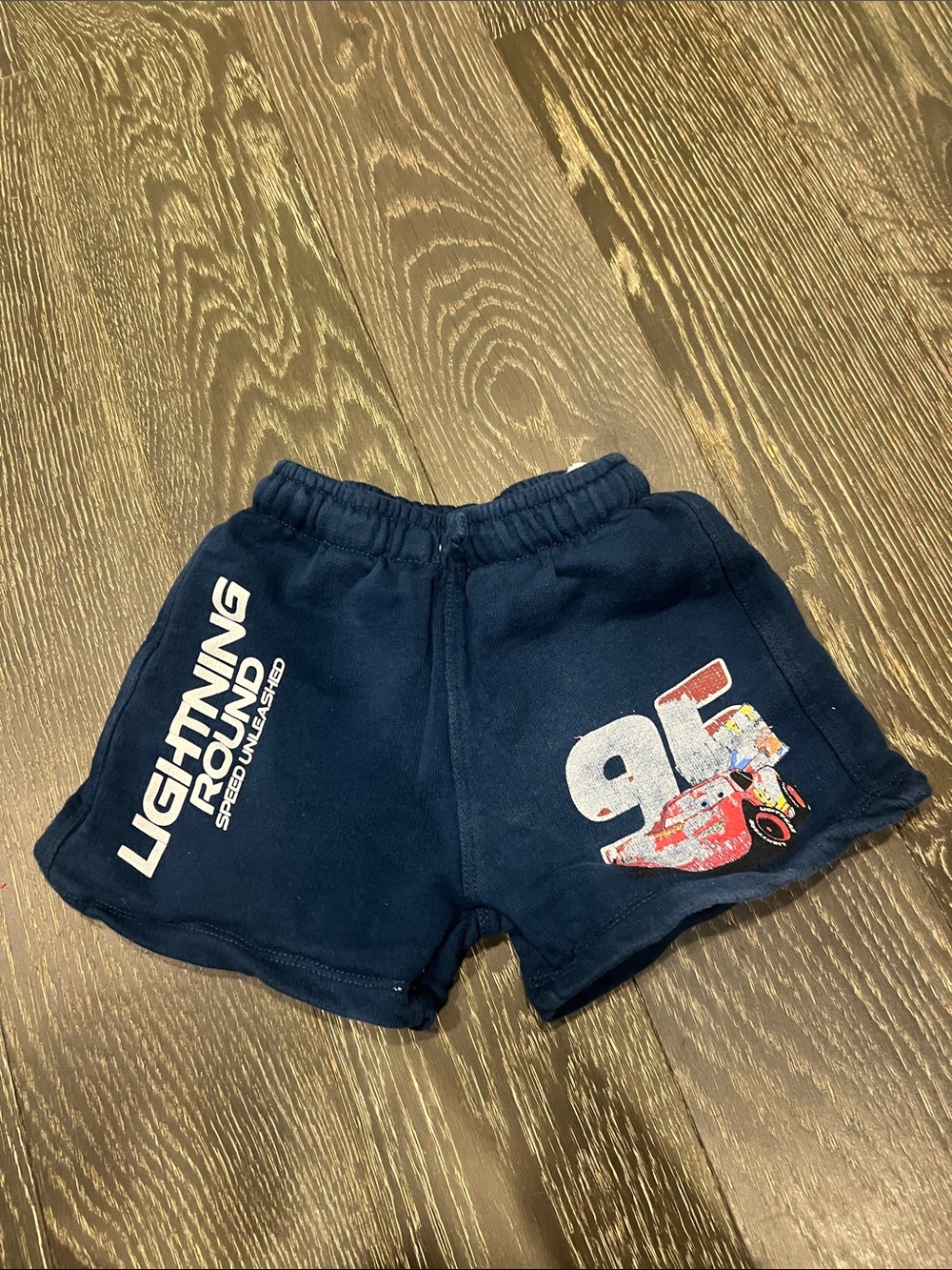 Navy Lightning McQueen Zara Shorts